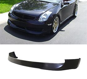 2003-2007 Infiniti G35 2DR Coupe Polyurethane GS Style Front Bumper Lip - BLF-IG35203INGS-PU