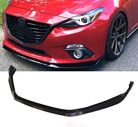 2014-2016 Mazda 3 4DR/5DR ABS Front Bumper Lip - BLF-MAZ314MS-ABS