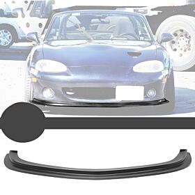 2001-2005 Mazda Miata MX-5 Polyurethane DS Style Front Bumper Lip - BLF-MMT01DS-PU