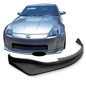 2003-2005 Nissan 350z 2DR Coupe Polyurethane JDM N Style Front Bumper Lip - BLF-N350Z2-PU_IK2