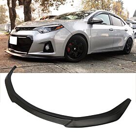 2014-2016 Toyota Corolla Type-S Polyurethane GT Style Front Bumper Lip - BLF-TCL14SGT-PU