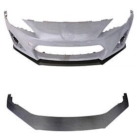 2013-2016 Scion FR-S Carbon Fiber Front Bumper Lip - BLFS-SFRSBRZV2-CF
