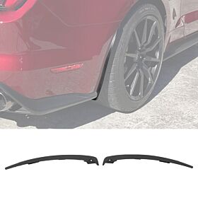 2015-2023 Ford Mustang Black Mud Guards Flaps 2PCS - BLM-FM15GT