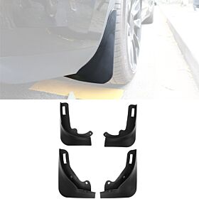 2020-2024 Tesla Model Y Polypropylene Black Mud Guards Flaps - BLM-TSLY20-1-BK