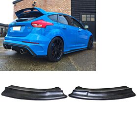 2016-2018 Ford Focus RS Polyurethane Rear Aprons Valences Lip - BLR-FFOCRS16T2P-PU