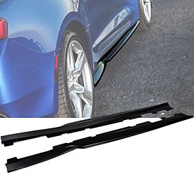 2016-2024 Chevrolet Camaro Side Skirts Gloss Black - BLS-CC16A-GBK