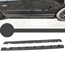 2010-2014 Ford Mustang GT V6/V8 Bottom Line Style Side Skirts - BLS-FM10LY-PP