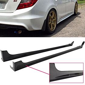 2012-2015 Honda Civic 4DR Sedan ABS Mugen RR Style Side Skirts - BLS-HC124RR-ABS