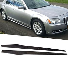 2011-2023 Chrysler 300 Carbon Fiber Side Skirts - BLS-UNIV6-855-CF_CHRYSLER300