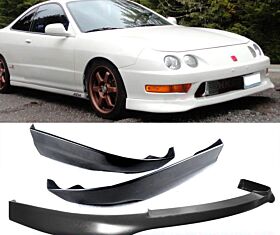 1998-2001 Acura Integra 2DR Polyurethane Type-R Front Bumper Lip + Rear Lip - CB-A005039