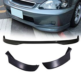 1999-2000 Honda Civic T-R Style Front Bumper Lip + 2PC Rear Lip Spats Combo  - CB-A008493