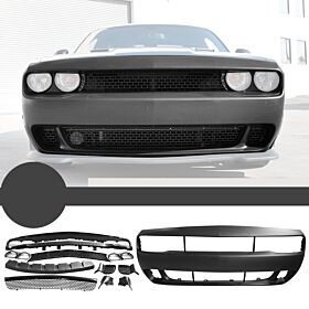 2008-2014 Dodge Challenger Polypropylene Front Bumper w/Grille - CB-A012230