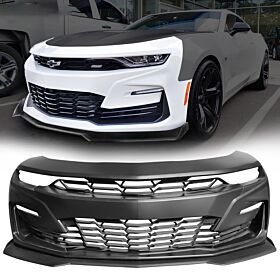 2019-2022 Chevrolet Camaro LT/LS/RS Polypropylene SS Style Front Bumper w/ABS Splitter - CB-A012518