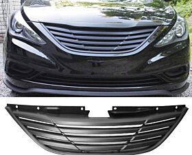 2011-2014 Hyundai Sonata ABS Front Grille Black  - GR-SONT1011YF-BK