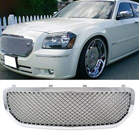 2005-2007 Dodge Magnum ABS Front Grille Chrome  - GRZ-MGN0506-CM