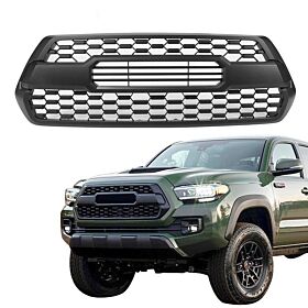 2016-2023 Toyota Tacoma Front Grille Black  - HG-TTACO16TRDV2-BK