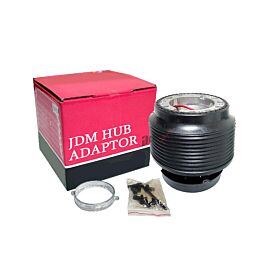 1983-1989 Honda Accord JDM Style Boss Kit Steering Wheel Hub Adapter Black  - HUB-OH08-BOSS