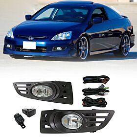 2003-2005 Honda Accord 2DR Fog Lights w/Wiring Kit - LHF-HA032