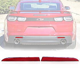 2008-2009 Pontiac G8 Rear Bumper Reflectors 2PC Red  - LS-CC16BLD2P-RD