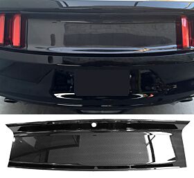 2015-2023 Ford Mustang Blackout Panel Trunk Trim Carbon-Look  - TGC-FM15GT-CFL