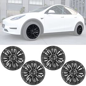 2020-2023 Tesla Model Y ABS Hubcab Wheel Covers 19" - WC-TSLY20-19-V3-MBK