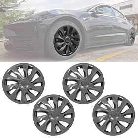 2017-2023 Tesla Model 3 ABS-Plastic Hubcaps 18" - WC-TSL317-18-V1-GM