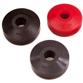 Replacement Polyurethane Bushings Aluminum Set Of 2 Innovative Mounts 500+HP 95A Red - 95AINSERTS ALUM