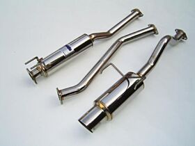 2001-2005 Honda Civic EX 2DR / 4DR Invidia N1 Cat-Back Exhaust System - HS01HC2G