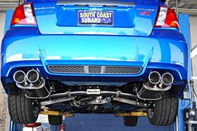 2011-2013 Subaru STI 4DR Invidia Q300 Rolled S.S. Tips Cat-Back Exhaust System -