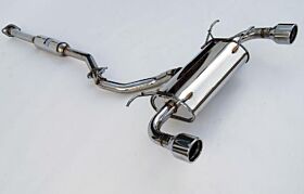 2012-2013 Subaru BR-Z Invidia Q300 Rolled S.S. Tips Cat-Back Exhaust System - HS
