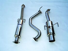 1992-1995 Honda Del Sol Invidia N1 Cat-Back Exhaust System - HS92HD1GTP