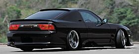 1989-1994 Nissan 240SX HB GP1 Style Polyurethane Rear Bumper - 37-2127