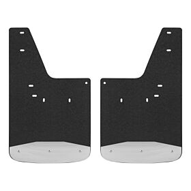 2009-2010 Dodge Ram 1500 Textured Rubber Mud Guards Black Luverne Truck - 250930
