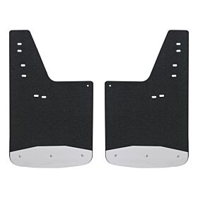 2008-2016 Ford F-250 Super Duty Textured Rubber Mud Guards Black Luverne Truck - 251120