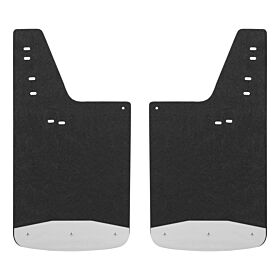 2008-2016 Ford F-250 Super Duty Textured Rubber Mud Guards Black Luverne Truck - 251123