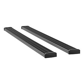 2008-2016 Ford F-250 Super Duty Crew Cab 8' Box Grip Step 7" Running Boards Black Textured Luverne Truck - 415125-400829