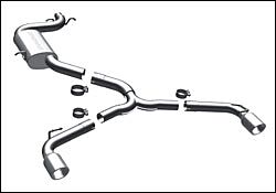 2010 Volkswagen GTI MagnaFlow Cat Back Exhaust System - 15521