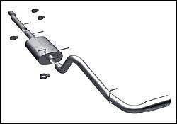 2010 Chevrolet Silverado 1500 LT MagnaFlow Cat Back Exhaust System - 15564