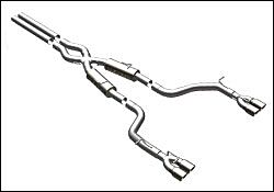 2008-2010 Dodge Challenger SRT8 MagnaFlow Cat Back Exhaust System - 16885