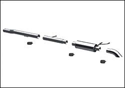 2009-2010 Chevrolet Silverado 1500 MagnaFlow Cat Back Exhaust System - 17102