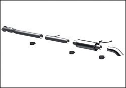 2007-2008 GMC Sierra 1500 SLT MagnaFlow Cat Back Exhaust System - 17104