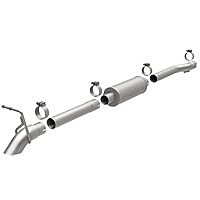 2007-2011 Jeep Wrangler Unlimited Islander MagnaFlow Cat Back Exhaust System - 1