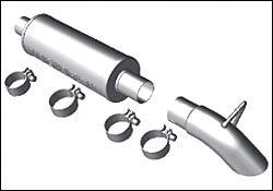 1997-1999 Jeep Wrangler MagnaFlow Cat Back Exhaust System - 17125