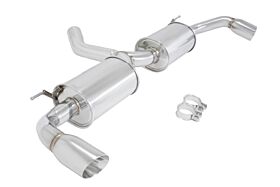 BMW X5 E70 2007-2013 inline6 Model Only (Exclude M Package) - Supremo axle back Stainless Rolled Tips by Megan Racing - MR-ABE-BE70-SRT