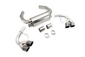 BMW M5 (F90) 2018+ Supremo Axle-Back Exhaust System (Black Chrome Tip) by Megan Racing - MR-ABE-BF90-BC