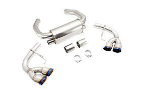 BMW M5 (F90) 2018+ Supremo Axle-Back Exhaust System (Burnt Tip) by Megan Racing - MR-ABE-BF90-VO