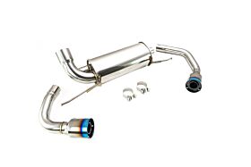 BMW 3-Series (G20 RWD) 2019+ Supremo Axle-Back Exhaust System (Burnt Tip) by Megan Racing - MR-ABE-BG20-BT