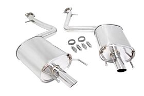 Lexus GS350 2013+ RWD Only (use with OEM tips) - Axle Back by Megan Racing - MR-ABE-LG13