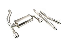 Ford Focus RS 16+ Cat-Back Exhaust System by Megan Racing - MR-CBS-FF16RS