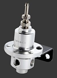 Universal Fuel Regulator Unit by NRG - Black / Chrome